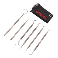Amtech Dentist Kit 6pc S/Less Steel